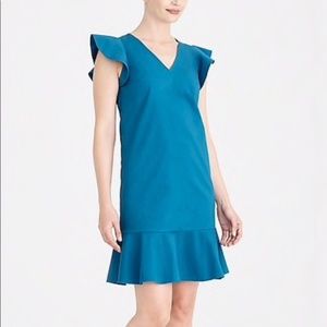 J. Crew Factory Ruffle Sleeve Dress
